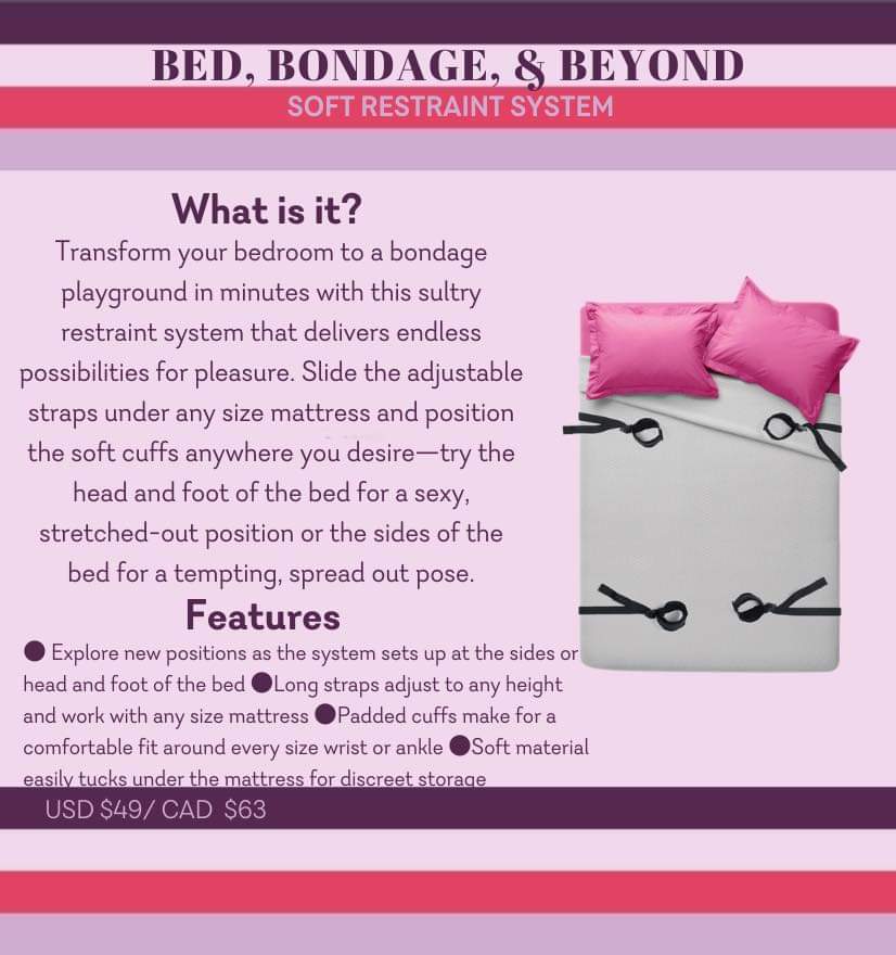 Bed, Bondage and Beyond