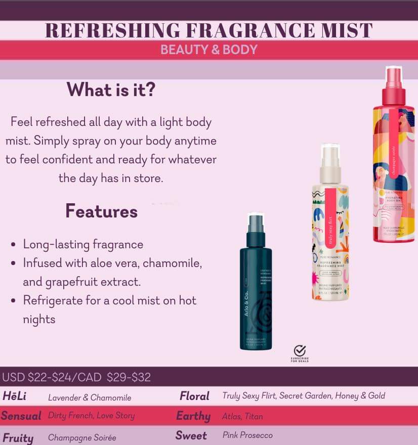 Kiss - Refreshing Fragrance Mist