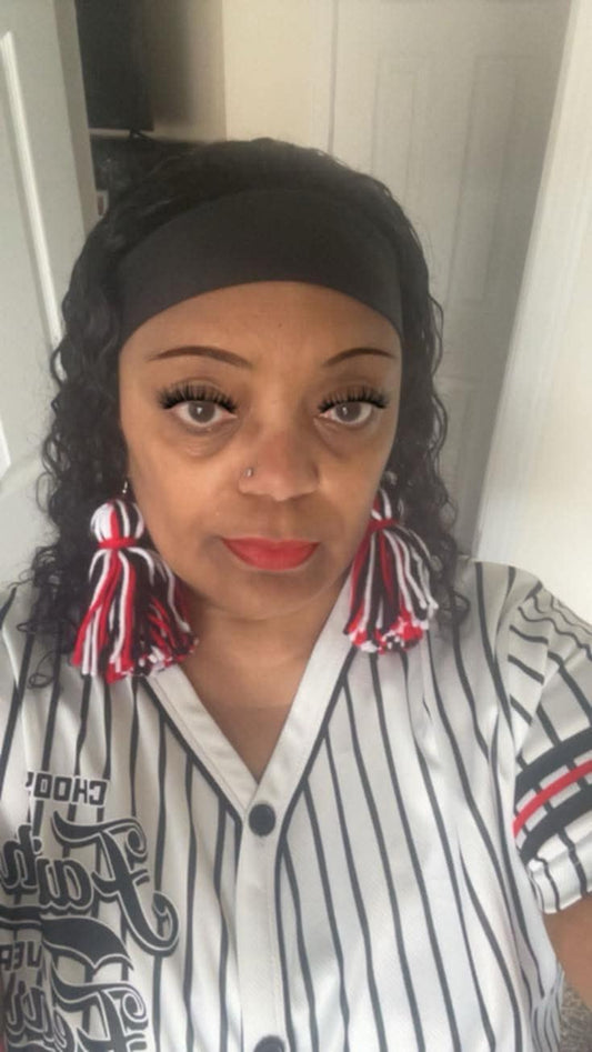 Black Chery Pop Earrings