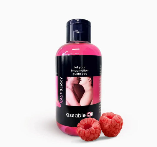 Kissable flavored body oil