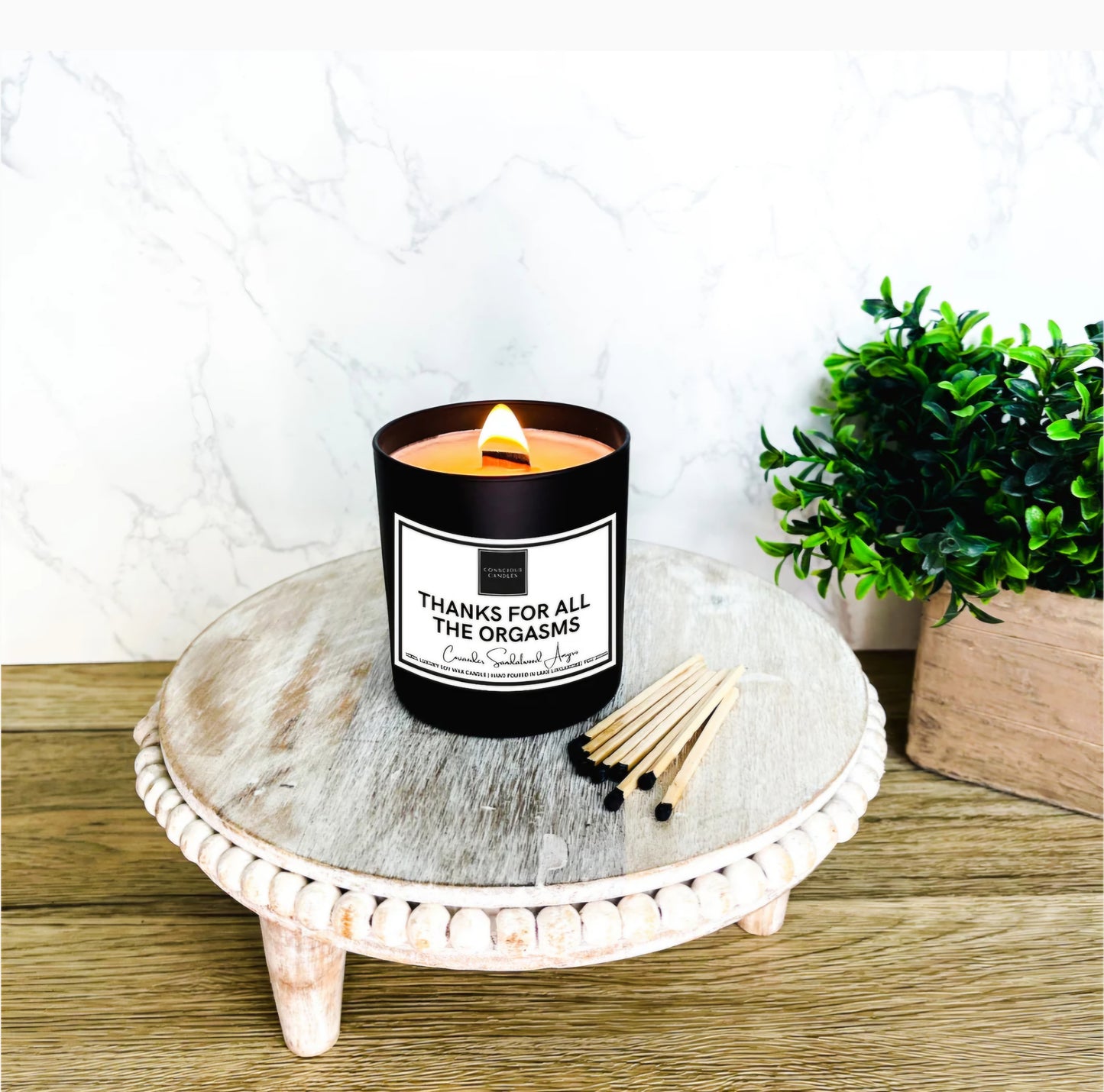 Thanks For All The Orgasms Candle