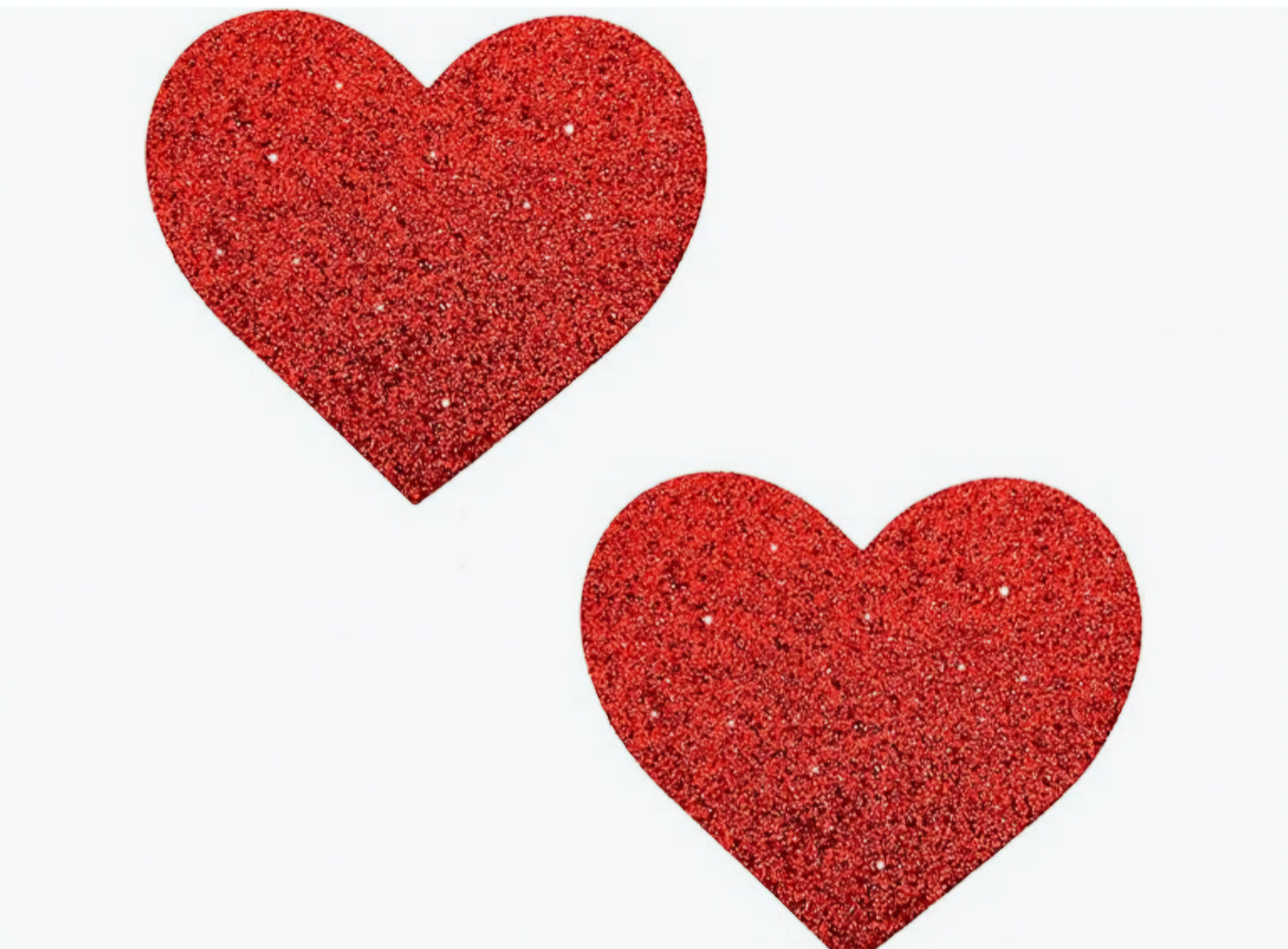 Red Glitter Pasties