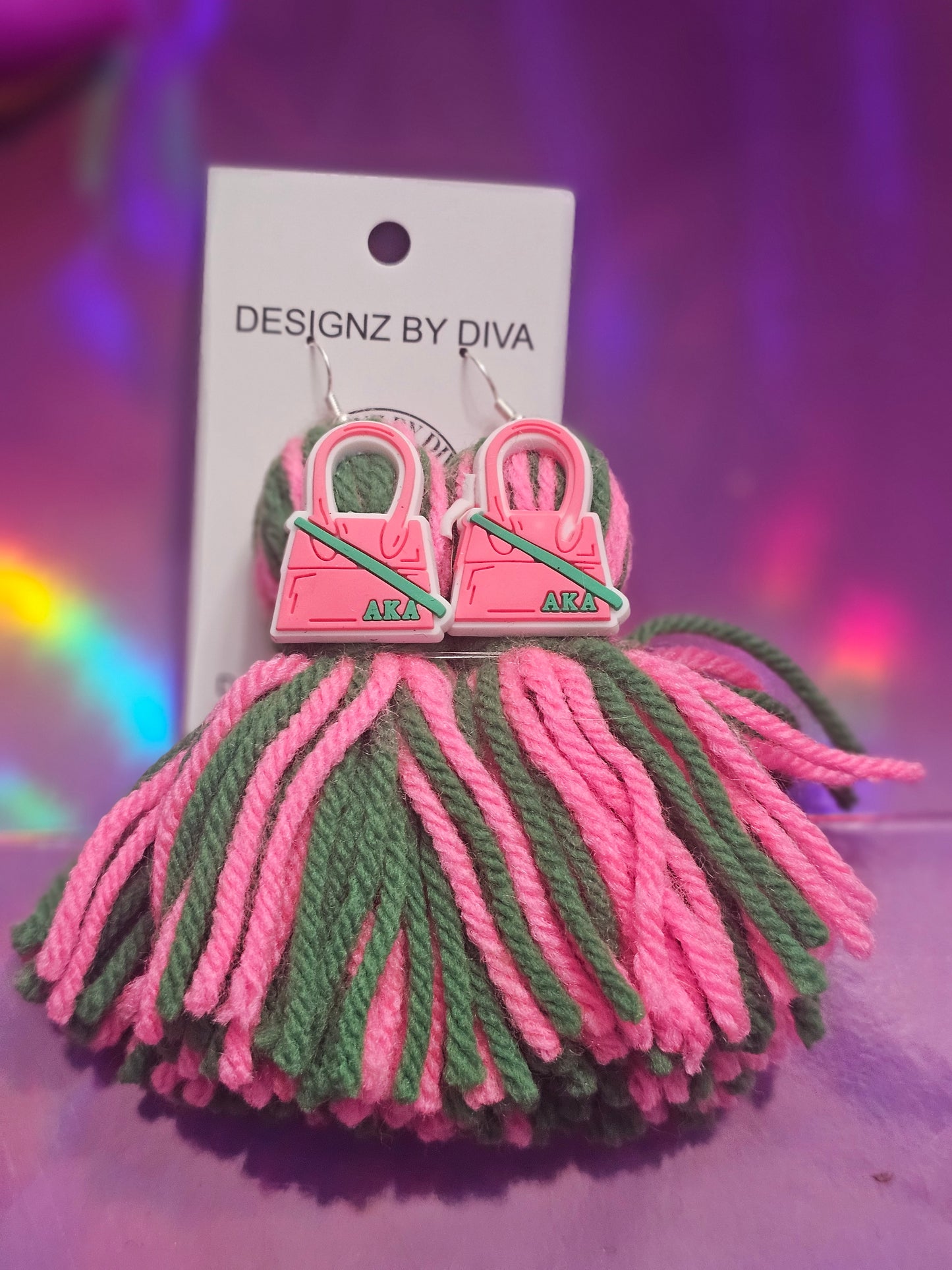 Ivy Glam Bag Tassel Earrings ππ