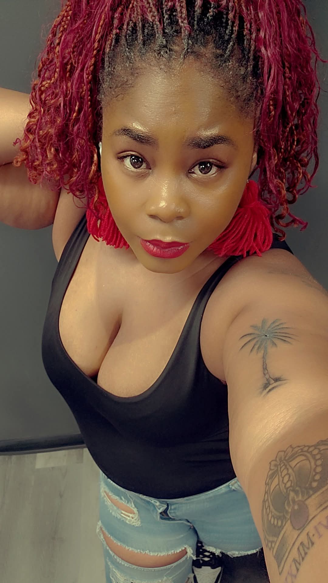 Red ❤️ earrings