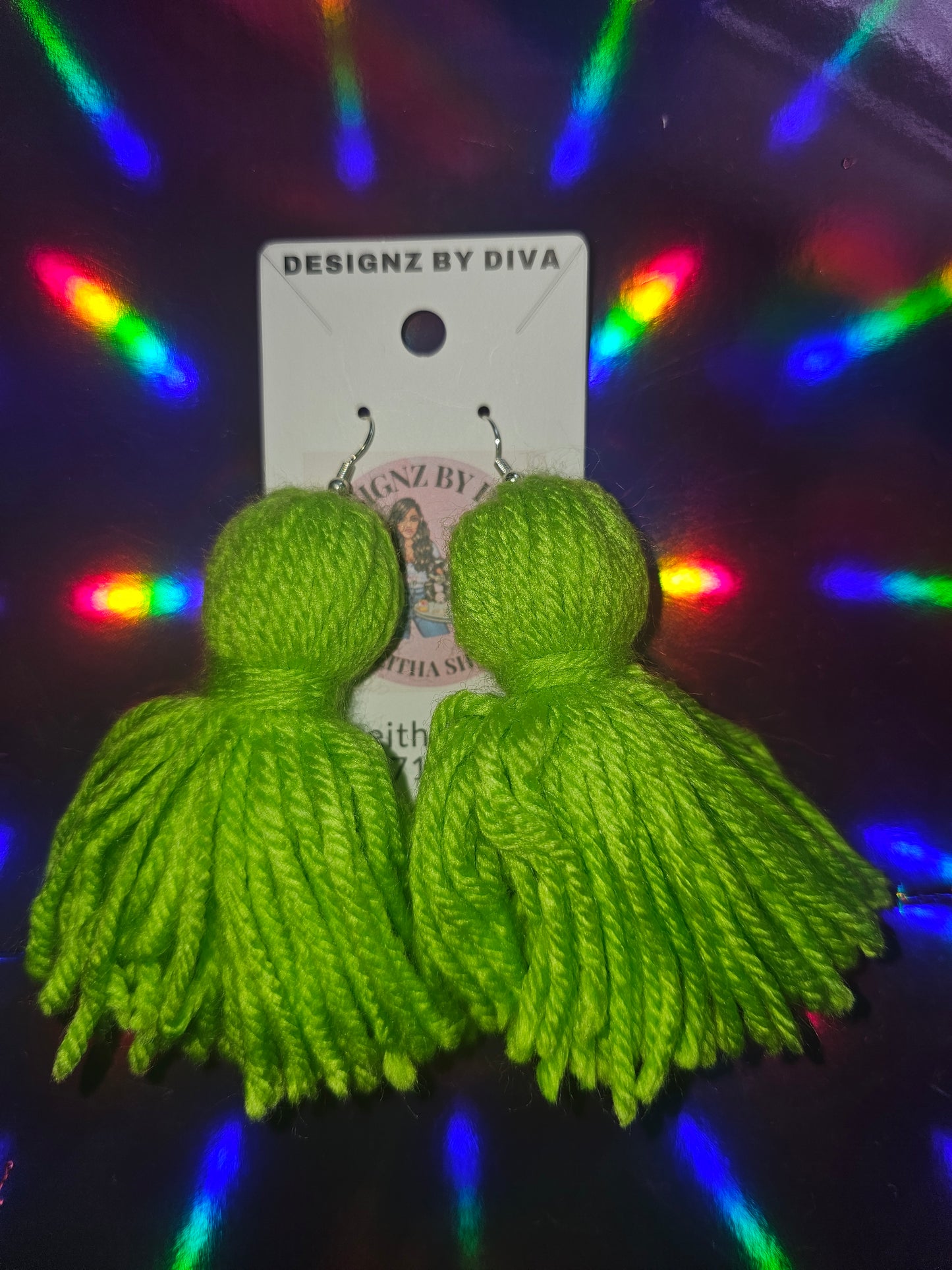 Luv in Lime Earrings