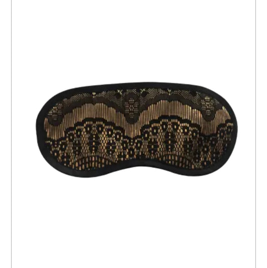 Black and Gold Blindfold
