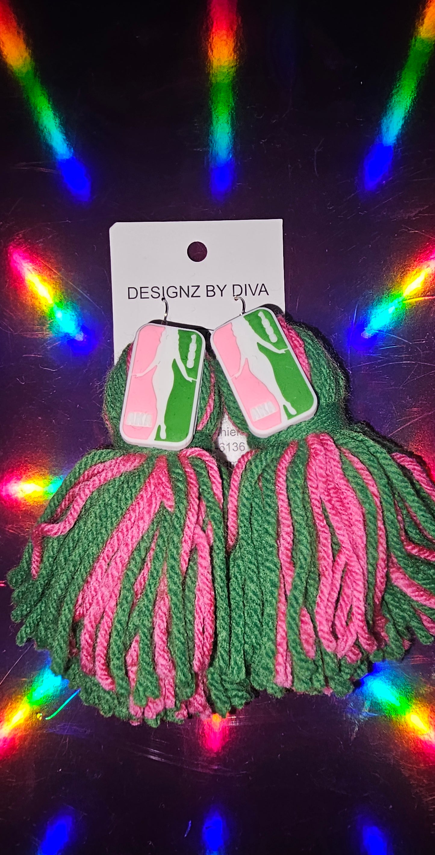 Ivy Prestige Earrings 💚🩷