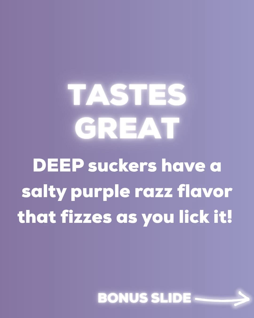 DEEP Gag Suppressing Sucker – Purple Razz
