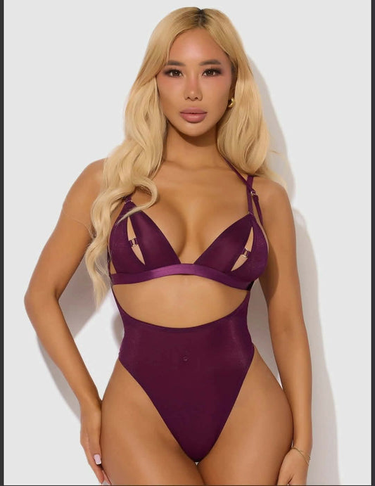 Plum Temptation Lingerie Set