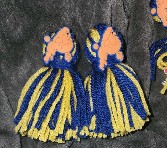 Rhoyal Poodle Earrings